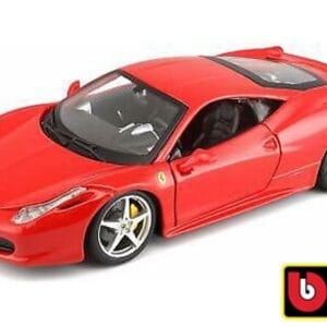 Bburago 1:24 Ferrari 458 Italia Red