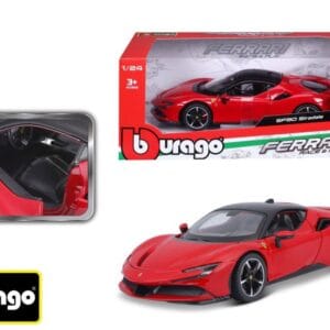 Bburago 1:24 Ferrari Top SF90 Stradale Red