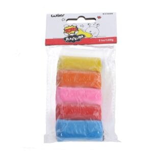 Plastelína 5 ks (100g)