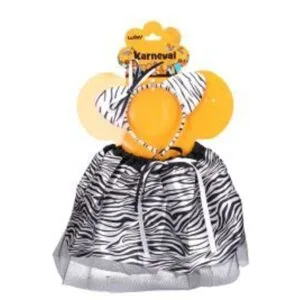 Set karneval - zebra