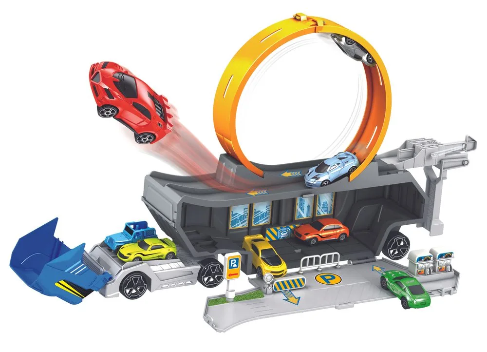 Tahač s vystřelovací dráhou