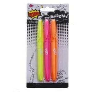 Zvýrazňovač 3ks