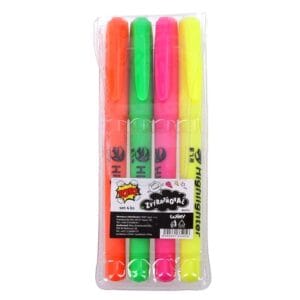 Zvýrazňovače sada 4 ks