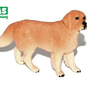 B - Figurka Zlatý retrívr 10 cm