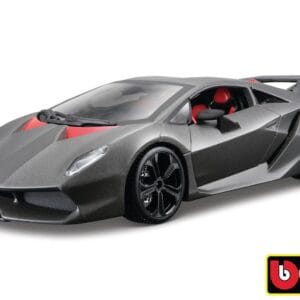 Bburago 1:24 Lamborghini Sesto Elemento Metallic Grey