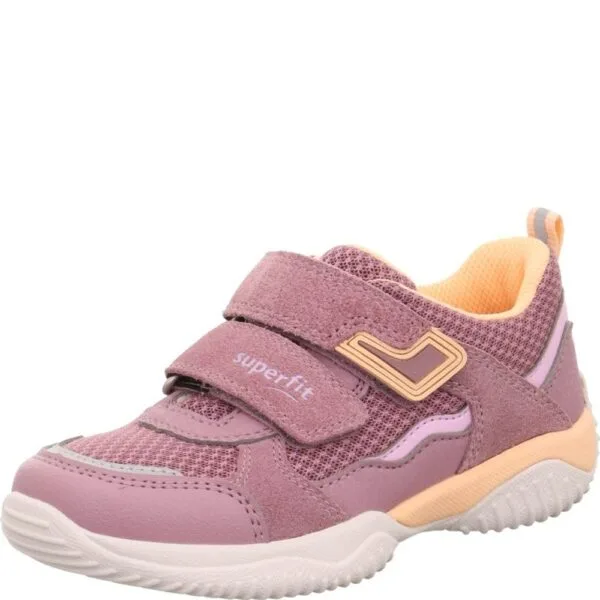 Dívčí celoroční boty STORM Purple/Orange