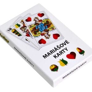 Karty Mariáš v papírové krabičce