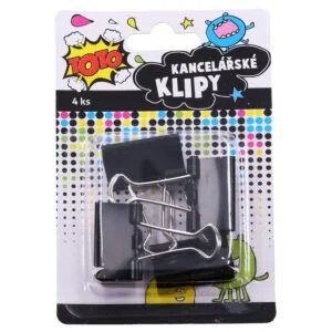 Klip kancelářský 4 ks