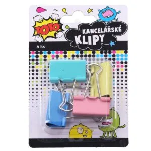 Klip kancelářský 4 ks