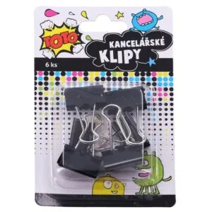 Klip kancelářský 6 ks