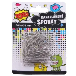Sponka kancelářská 50 ks