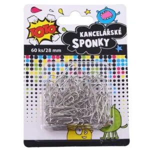 Sponka kancelářská 60 ks