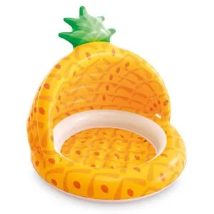 Bazén nafukovací se stříškou ananas 102 x 94 cm