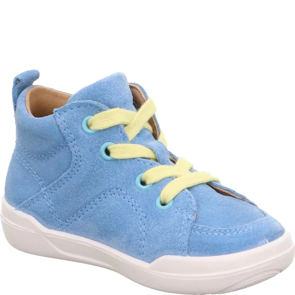Chlapecké barefit tenisky SUPERFREE Light Blue/Yellow Superfit 1-000539-8400 - světle modrá - 26
