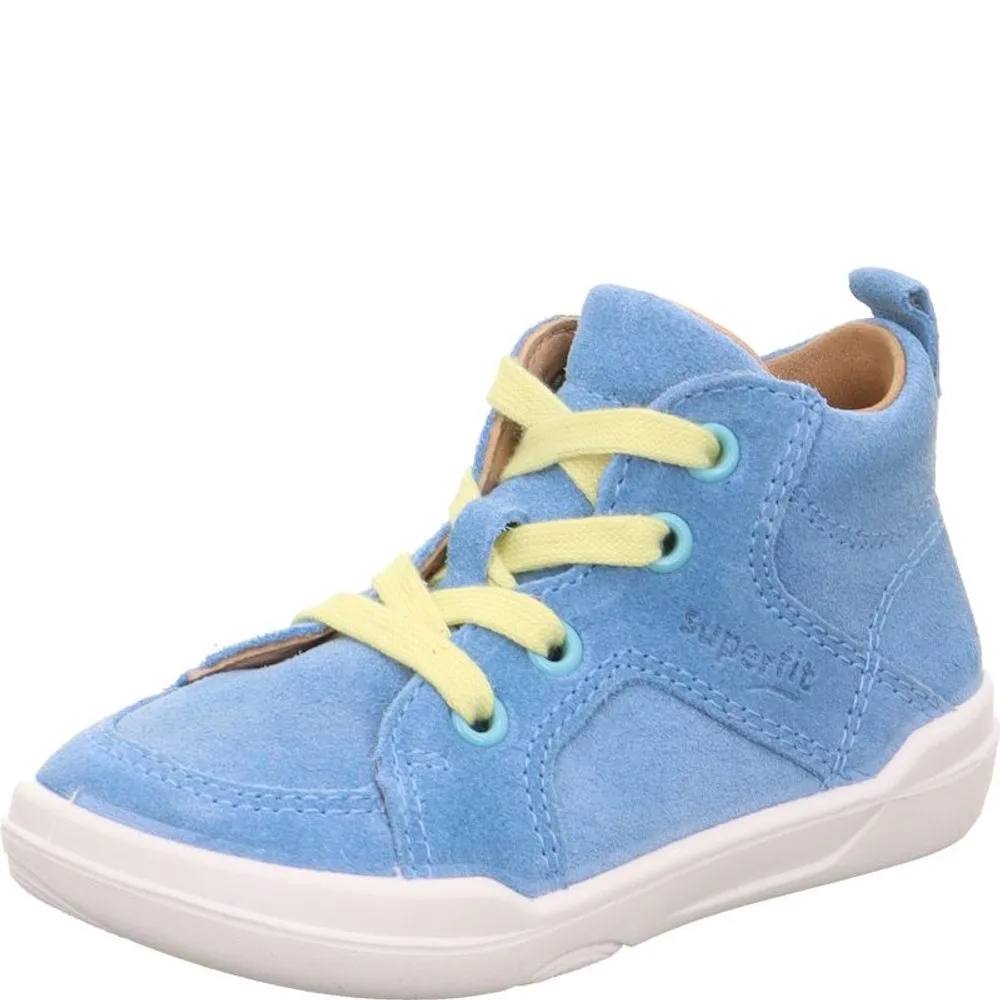 Chlapecké barefit tenisky SUPERFREE Light Blue/Yellow Superfit 1-000539-8400 - světle modrá - 26