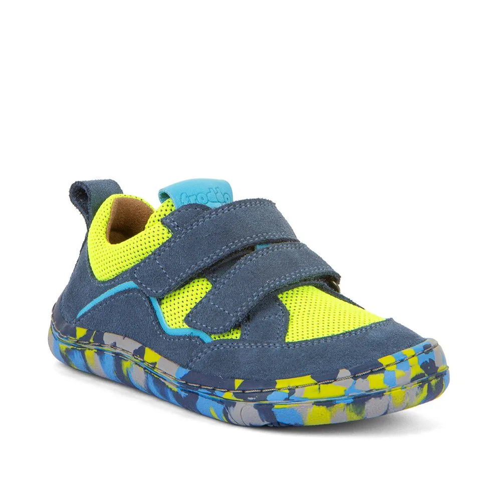 Chlapecké barefoot tenisky BASE Denim+ Froddo G3130261-4 světle modrá - 36