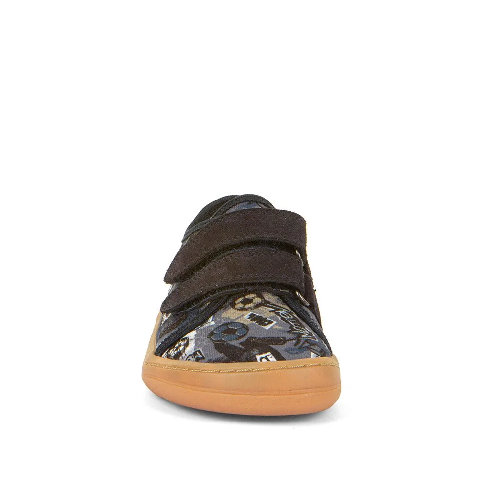 Chlapecké barefoot tenisky CANVAS Gray/Blue Froddo G1700379-26 šedá - 32