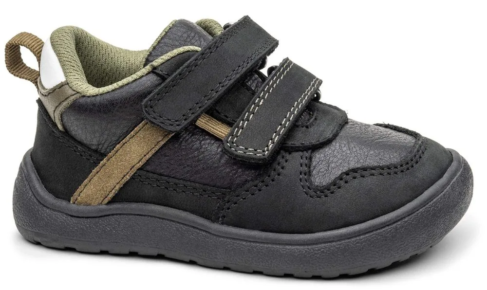 Chlapecké barefoot tenisky OLGERS BLACK Protetika - černá - 32