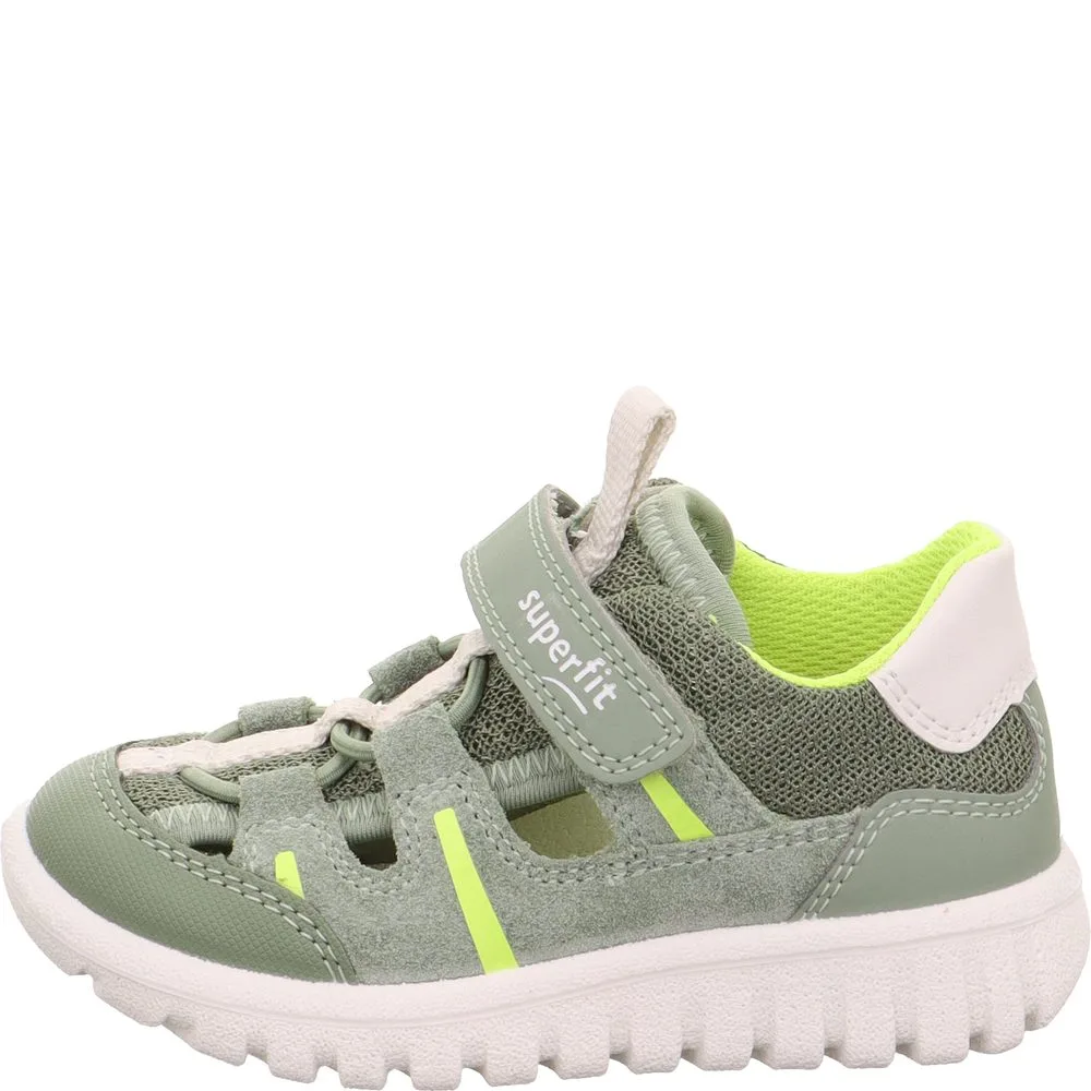 Chlapecké tenisky SPORT7 MINI Light Green/Yellow Superfit 1-006181-7500 zelená - 33