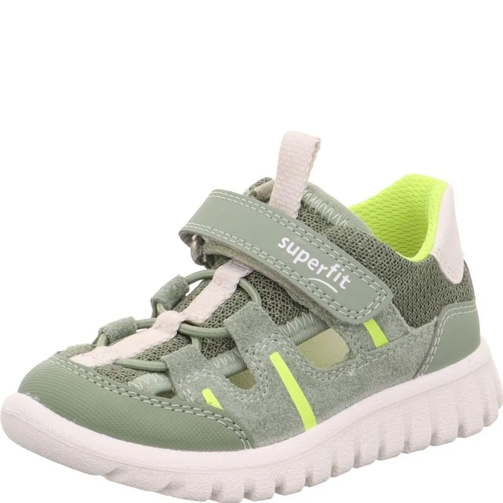 Chlapecké tenisky SPORT7 MINI Light Green/Yellow Superfit 1-006181-7500 zelená - 33