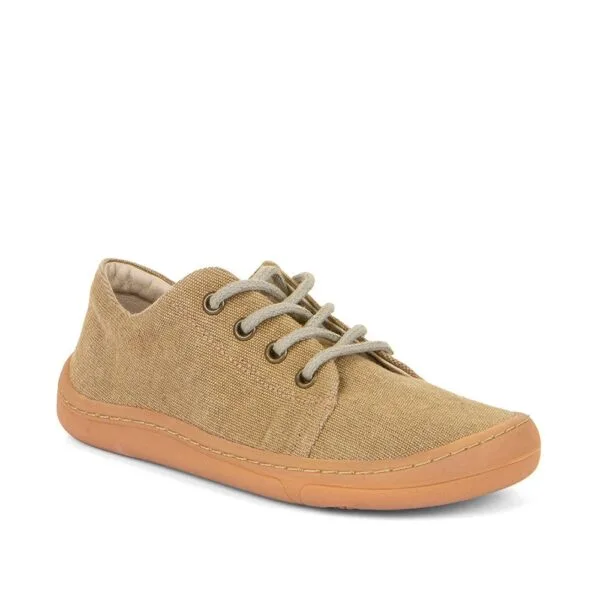 Dětské barefoot tenisky VEGAN LACES Beige Froddo G3130249-3 béžová - 39