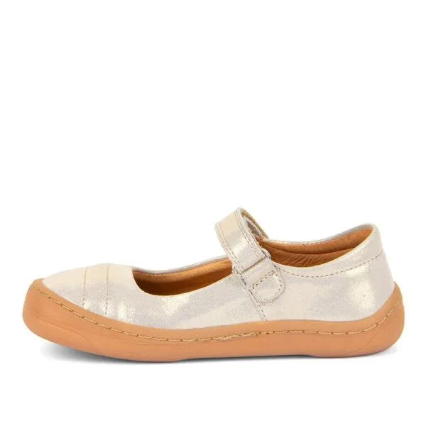 Dívčí barefoot baleríny MARY J Gold Shine Froddo G3140184-5 zlatá - 38