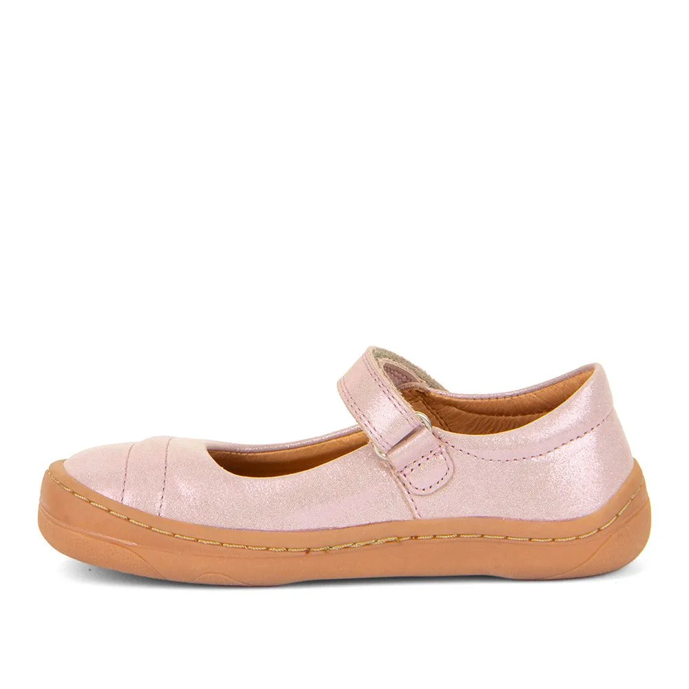 Dívčí barefoot baleríny MARY J Pink Shine Froddo G3140184-4 růžová - 38