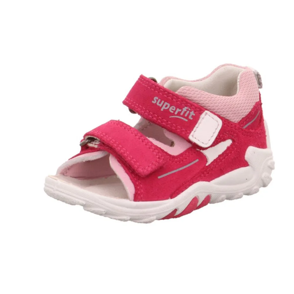 Dívčí sandály FLOW Pink/Pink Superfit 1-000035-5510 růžová - 26
