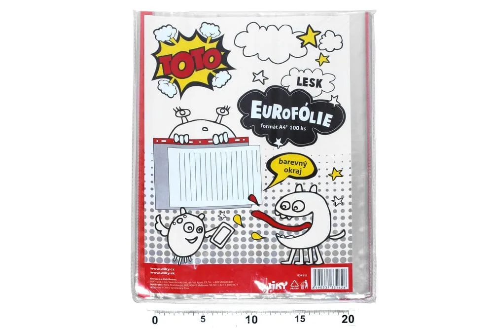 Eurofolie A4 - barevný závěs