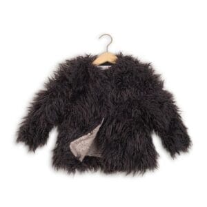 Kabát dívčí chlupatý