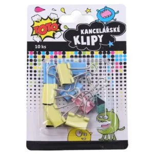 Klip kancelářský 10 ks