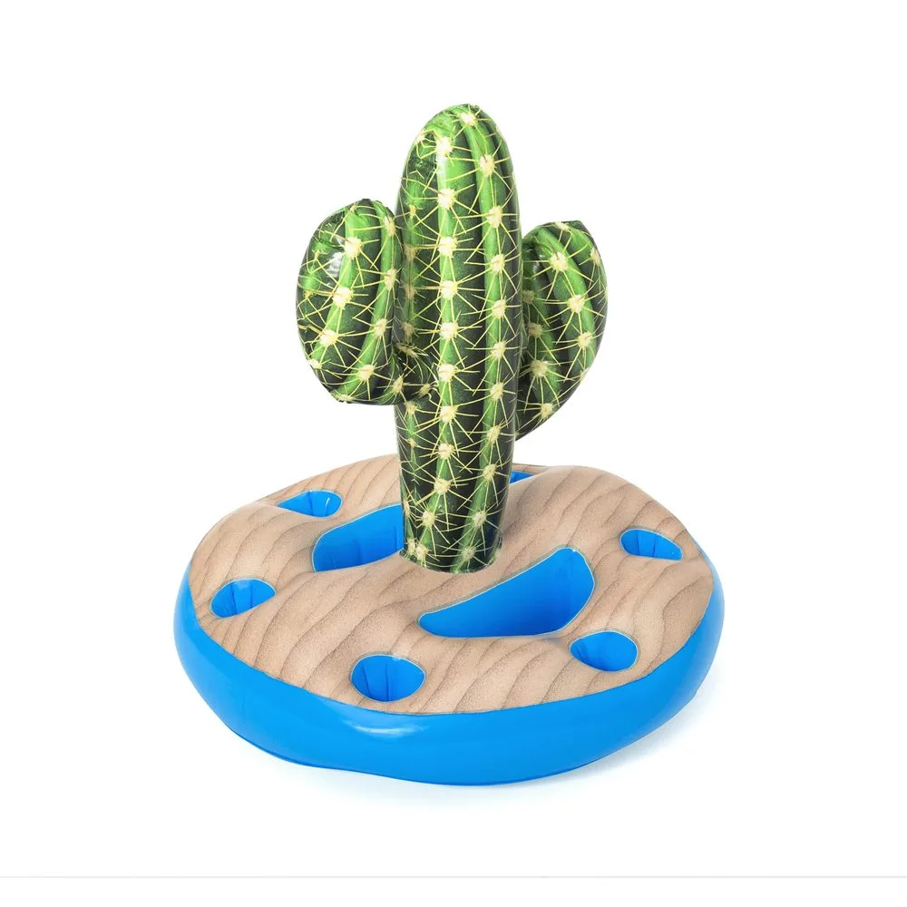 Párty nafukovací držák nápojů - kaktus