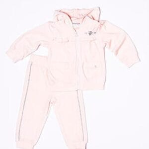 Tepláková souprava dívčí sametová