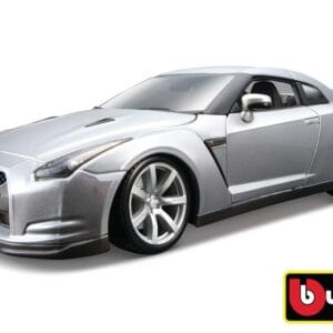 Bburago 1:18 2009 Nissan GT-R Metallic stříbrná 18-12079