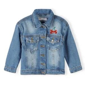 Bunda dívčí džínová