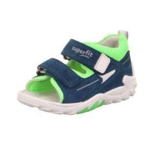 Chlapecké sandály FLOW Blue/Light Green Superfit 1-000035-8020 zelená - 26