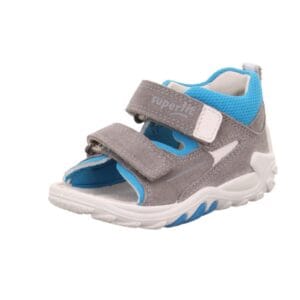 Chlapecké sandály FLOW Gray/Turquoise Superfit 1-000035-2010 šedá - 26