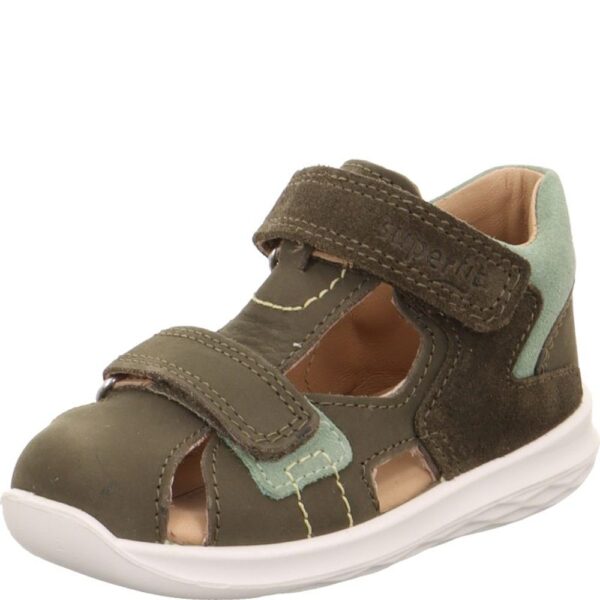 Dětské sandály BUMBLEBEE Green/Light Green Superfit 1-000395-7000 zelená - 20
