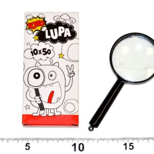 Lupa 10x50 mm