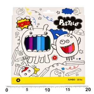 Pastelky Jumbo 18 ks