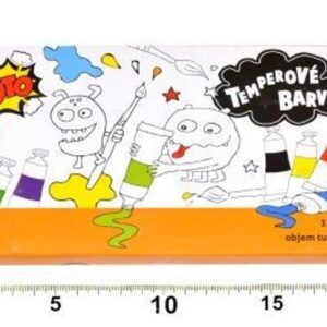 Temperové barvy 12 ks