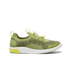 Chlapecké tenisky barefoot kompromis KEEN KNX KNIT LACE YOUTH iguana/evening primrose - 39