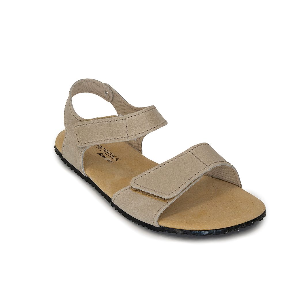 Dámské barefoot sandály Protetika T201 BELITA 11 smetanová - 36