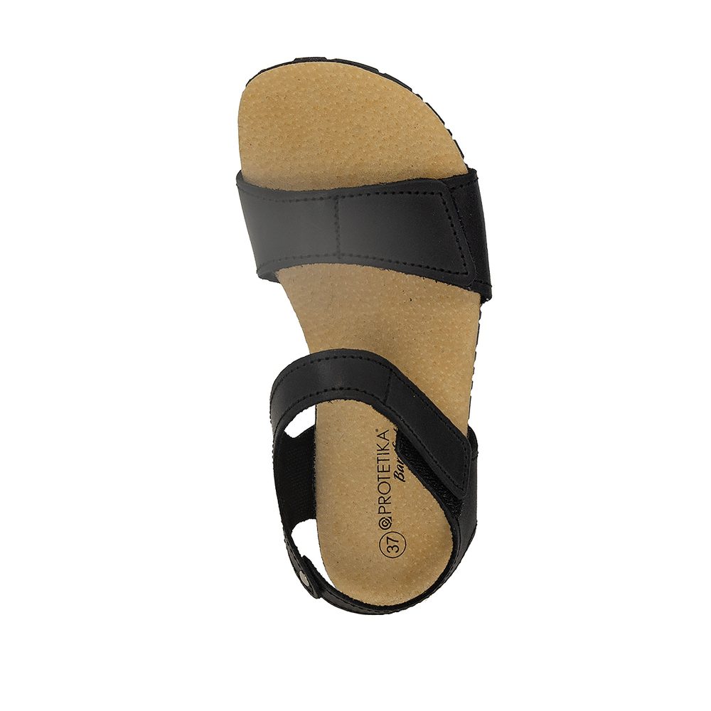 Dámské barefoot sandály Protetika T201 BELITA 62 černá matná - 36