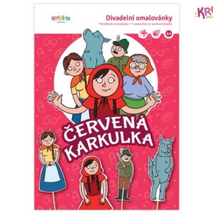 Divadelní omalovánky - červená karkulka