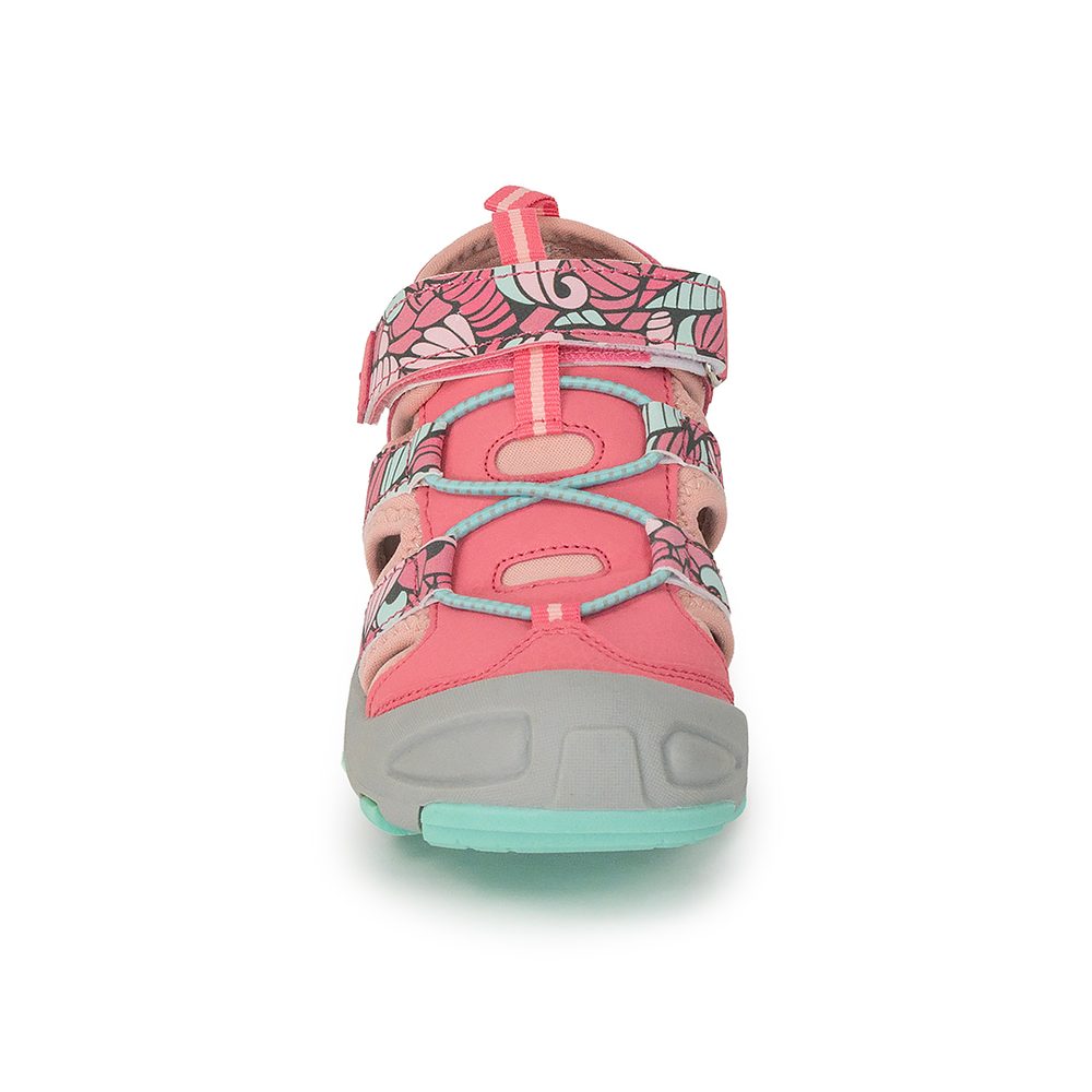 Dívčí sandály BUGGA LUMA Pink/Turquoise - růžové - 38
