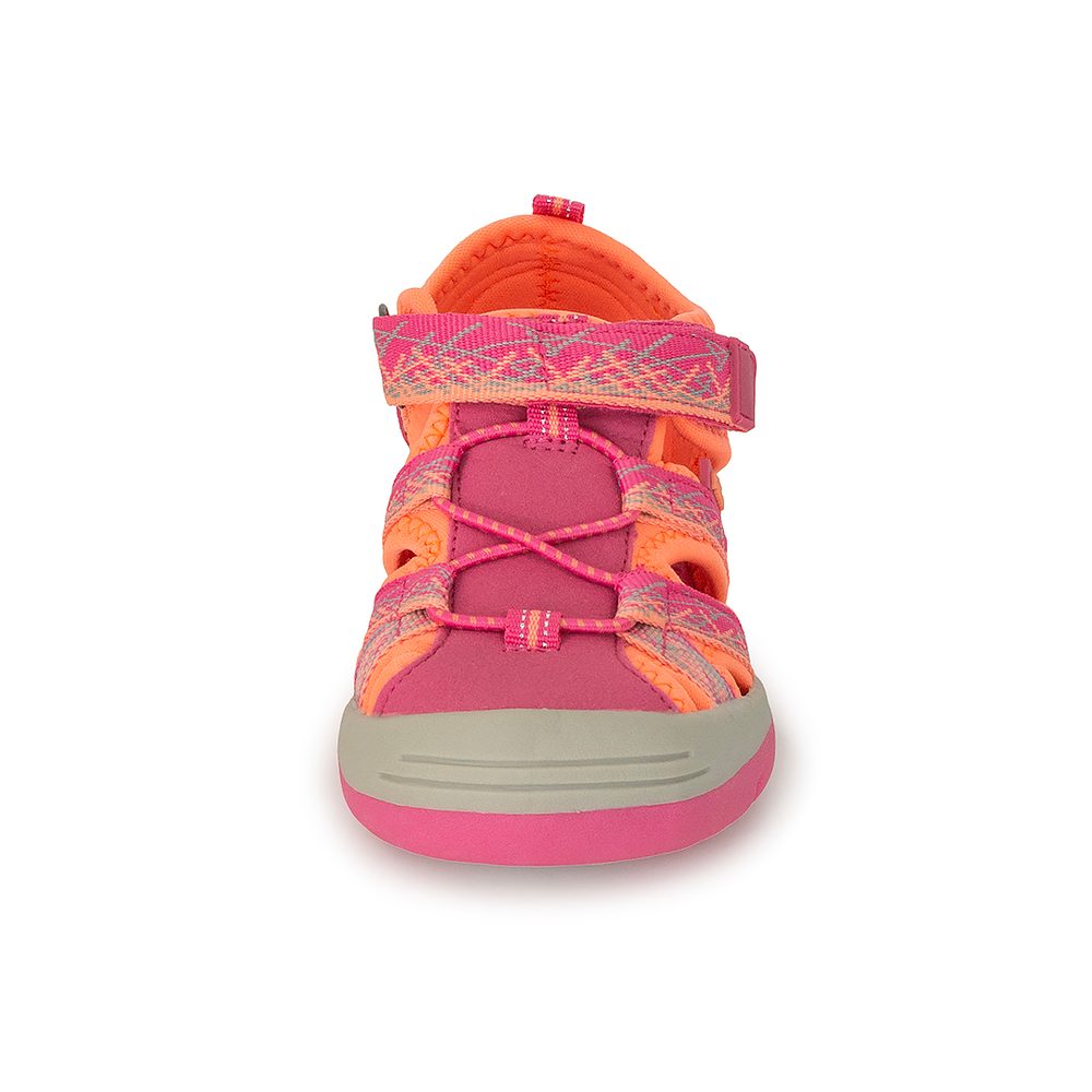 Dívčí sandály BUGGA TIKI Pink/Orange - růžové - 38