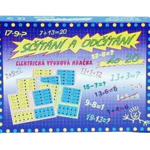 Elektrická výuková hračka - Sčítání a odčítání