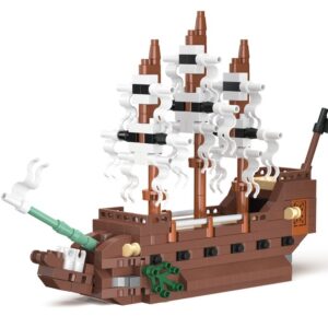 KOCO Stavebnice Bludný Holanďan 320 dílků 17x3x9 cm