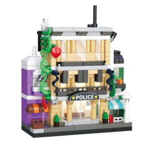 KOCO Stavebnice Policejní stanice 309 dílků 8x3